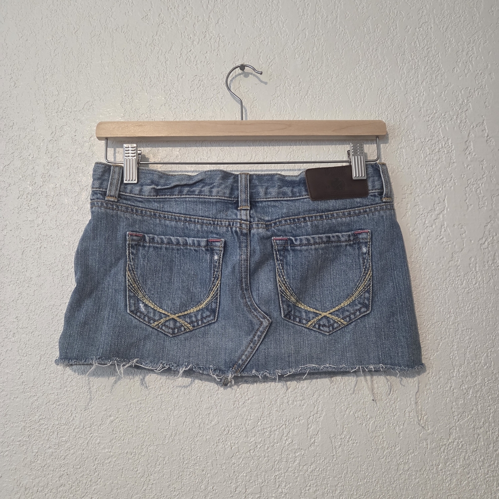Denim Mini Skirt - Picture 4 of 6